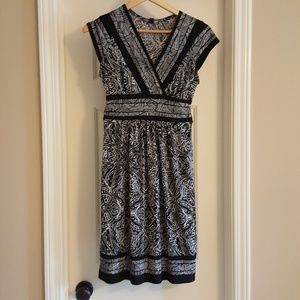 Black and White Dress